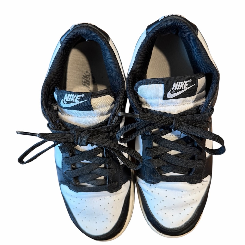 Nike Dunk Low Retro "Panda" Women’s Sneakers - Size 7 - EUC - Picture 4 of 7
